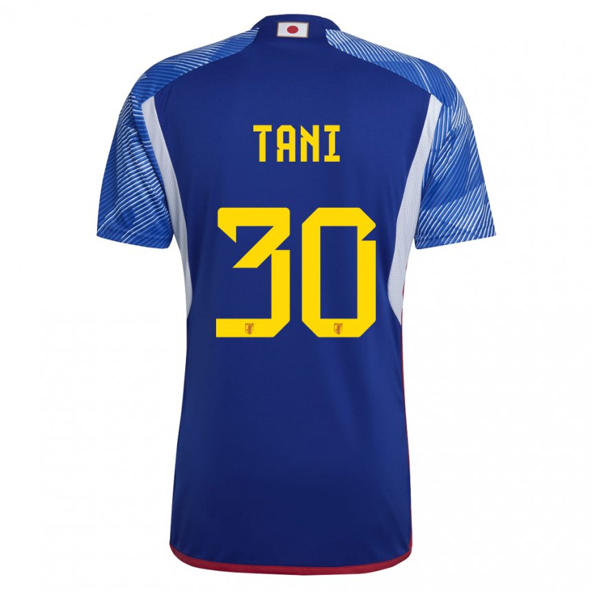 Damen Japanische Kosei Tani #30 Königsblau Heimtrikot Trikot 22-24 T-shirt Österreich