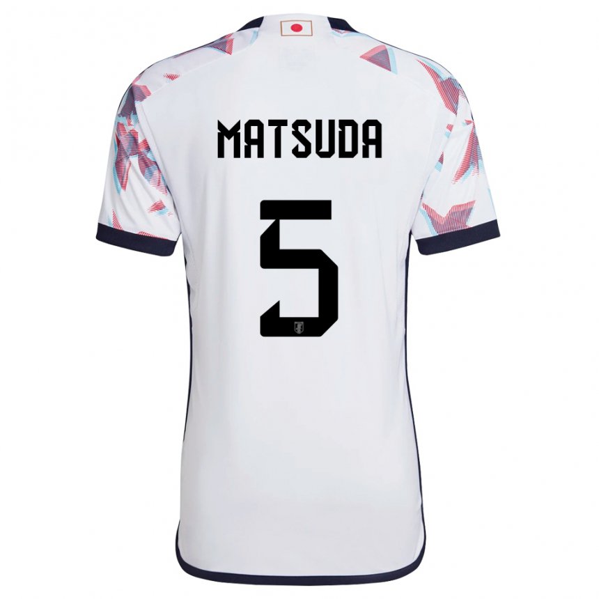 Kinder Japanische Hayate Matsuda #5 Weiß Auswärtstrikot Trikot 22-24 T-shirt Österreich