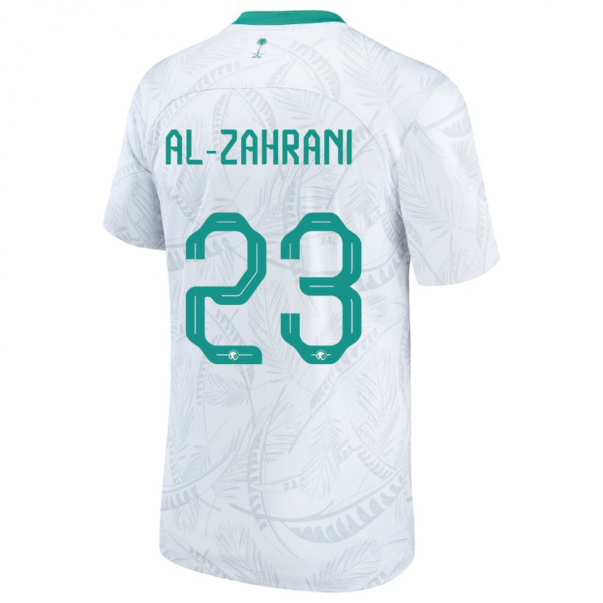 Herren Saudi-arabische Tahani Al Zahrani #23 Weiß Heimtrikot Trikot 22-24 T-shirt Österreich