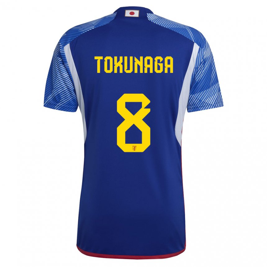 Damen Japanische Ryo Tokunaga #8 Königsblau Heimtrikot Trikot 22-24 T-shirt Österreich