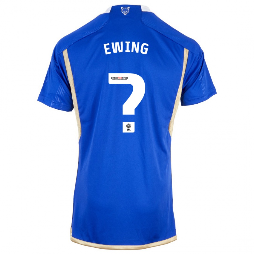 Kinder Oliver Ewing #0 Blau Heimtrikot Trikot 2023/24 T-Shirt Österreich