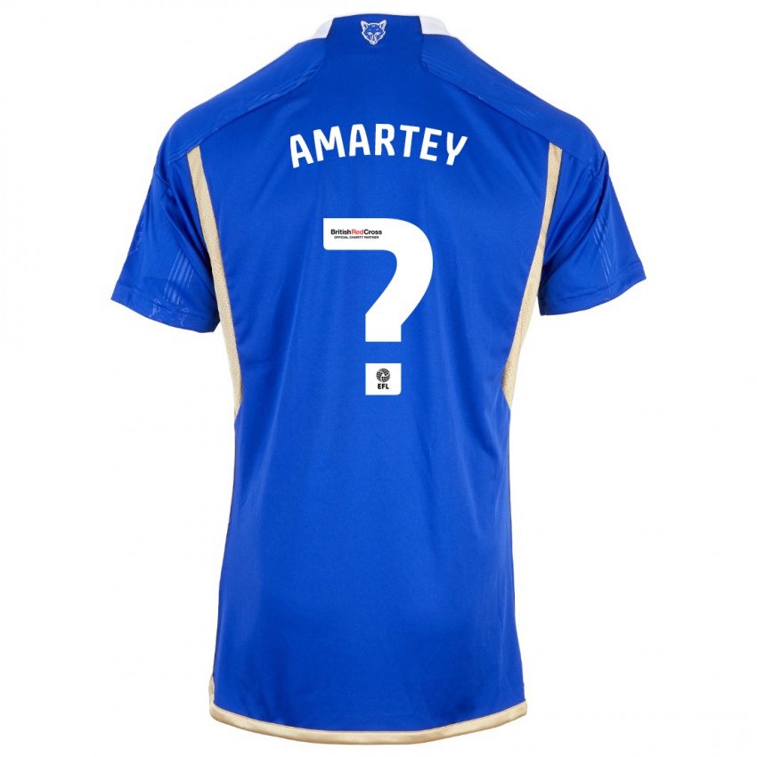 Kinder Bobby Amartey #0 Blau Heimtrikot Trikot 2023/24 T-Shirt Österreich