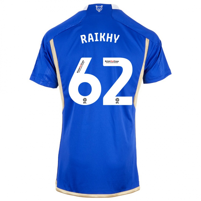 Kinder Arjan Raikhy #62 Blau Heimtrikot Trikot 2023/24 T-Shirt Österreich