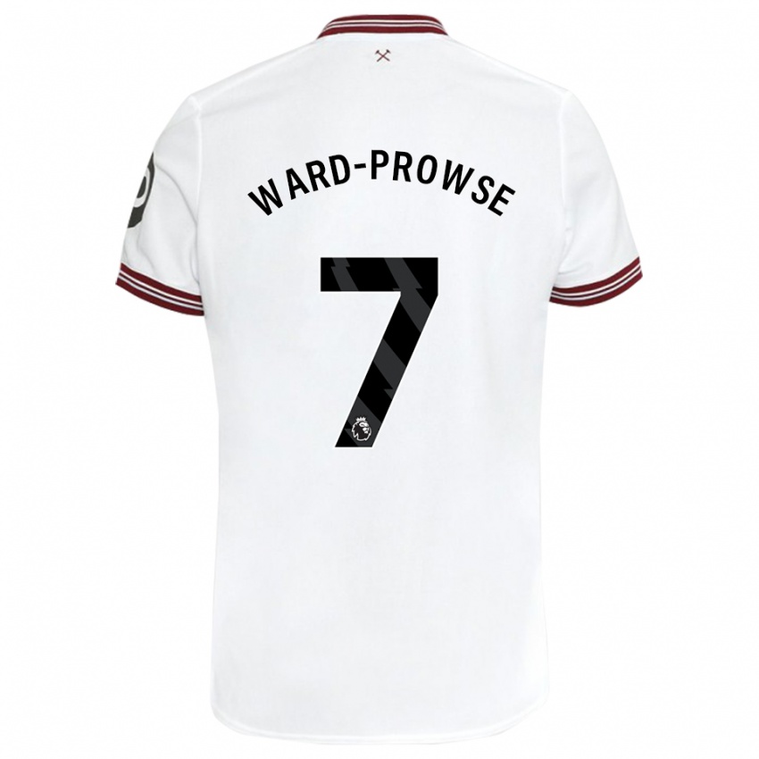 Kinder James Ward-Prowse #7 Weiß Auswärtstrikot Trikot 2023/24 T-Shirt Österreich
