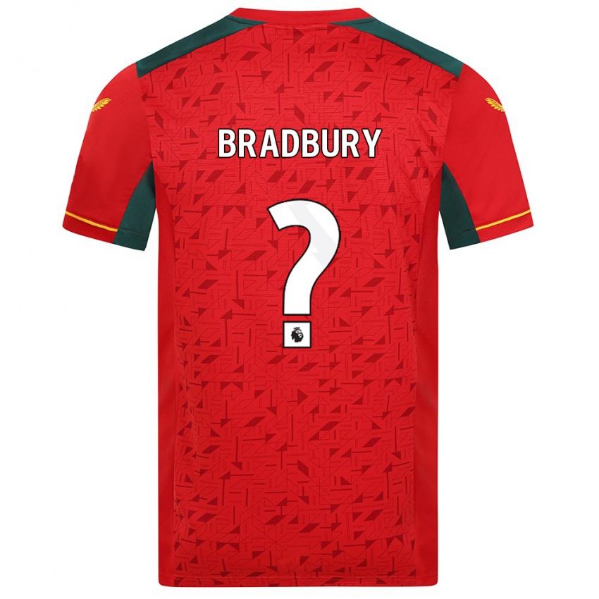 Kinder Mackenzie Bradbury #0 Rot Auswärtstrikot Trikot 2023/24 T-Shirt Österreich