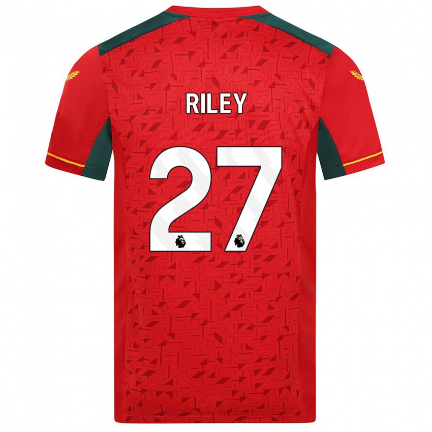 Kinder Lauren Riley #27 Rot Auswärtstrikot Trikot 2023/24 T-Shirt Österreich