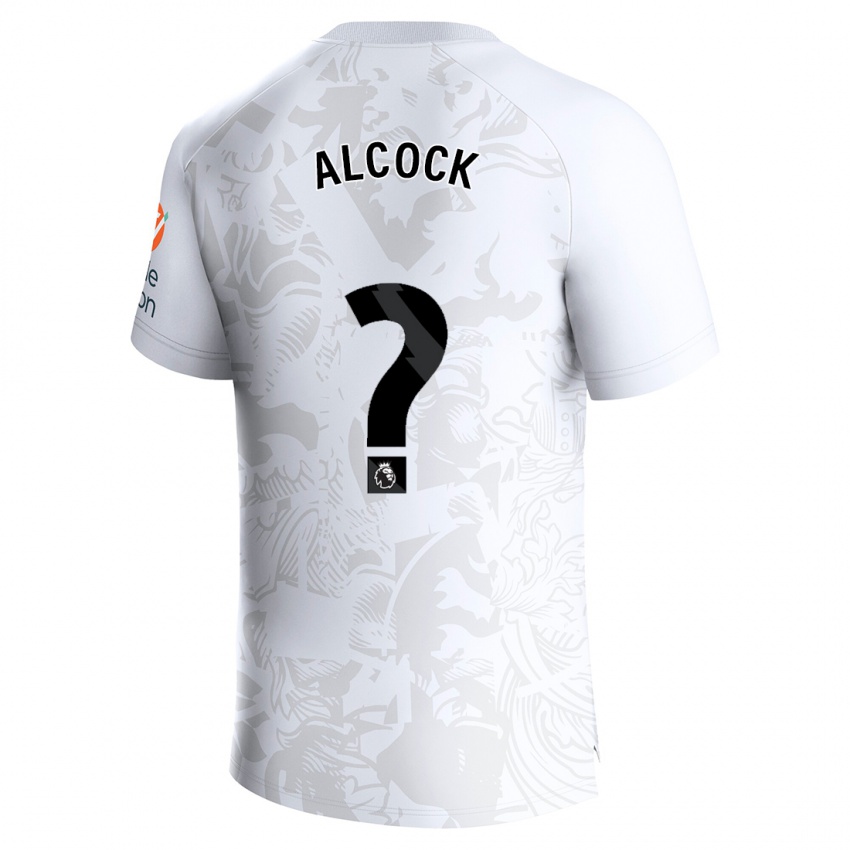 Kinder Todd Alcock #0 Weiß Auswärtstrikot Trikot 2023/24 T-Shirt Österreich