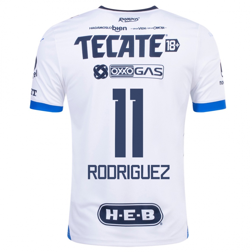 Herren Lizette Rodriguez #11 Weiß Auswärtstrikot Trikot 2023/24 T-Shirt Österreich