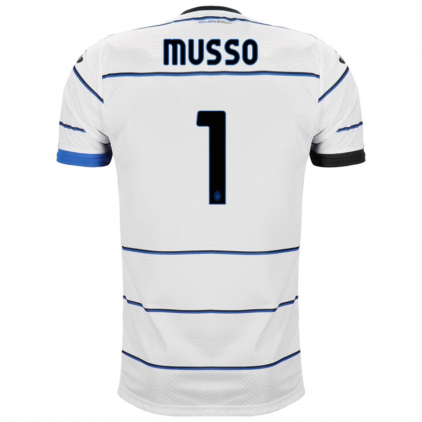 Damen Juan Musso #1 Weiß Auswärtstrikot Trikot 2023/24 T-Shirt Österreich
