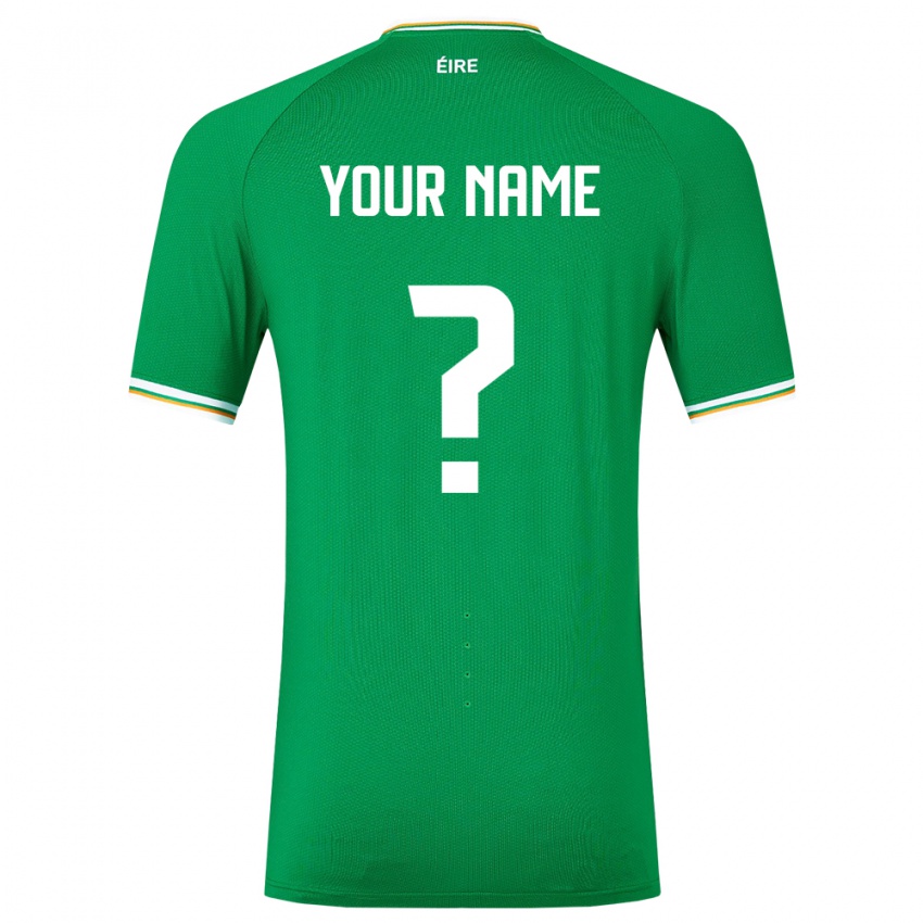 Kinder Irische Ihren Namen #0 Grün Heimtrikot Trikot 24-26 T-Shirt Österreich