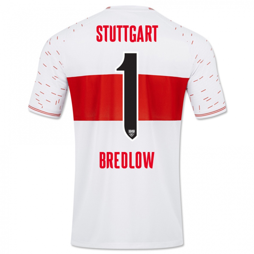 Kinder Fabian Bredlow #1 Weiß Heimtrikot Trikot 2023/24 T-Shirt Österreich