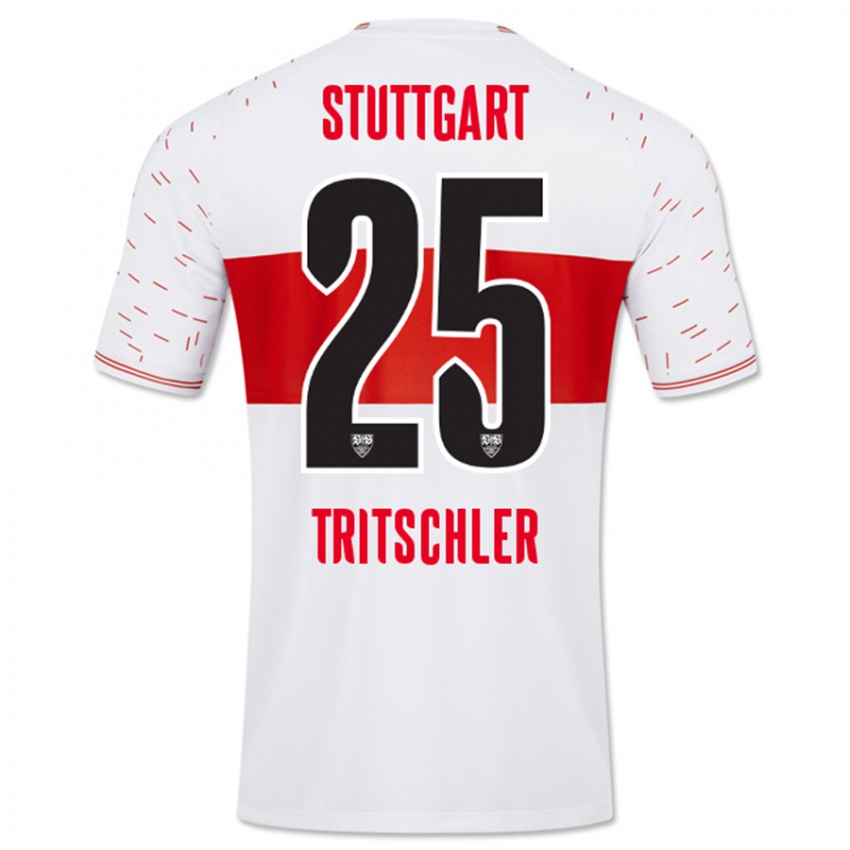 Kinder David Tritschler #25 Weiß Heimtrikot Trikot 2023/24 T-Shirt Österreich