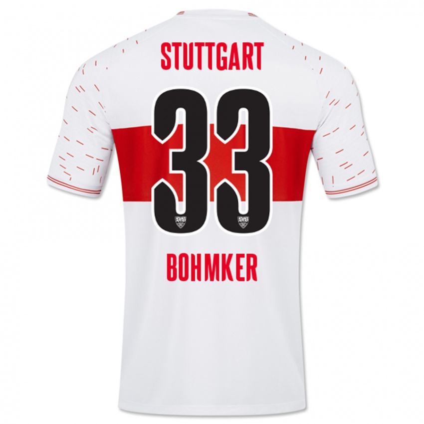 Kinder Finn Böhmker #33 Weiß Heimtrikot Trikot 2023/24 T-Shirt Österreich