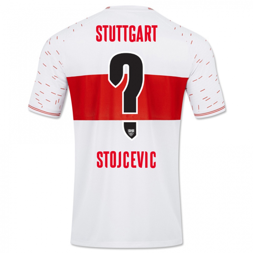 Kinder Martin Stojcevic #0 Weiß Heimtrikot Trikot 2023/24 T-Shirt Österreich