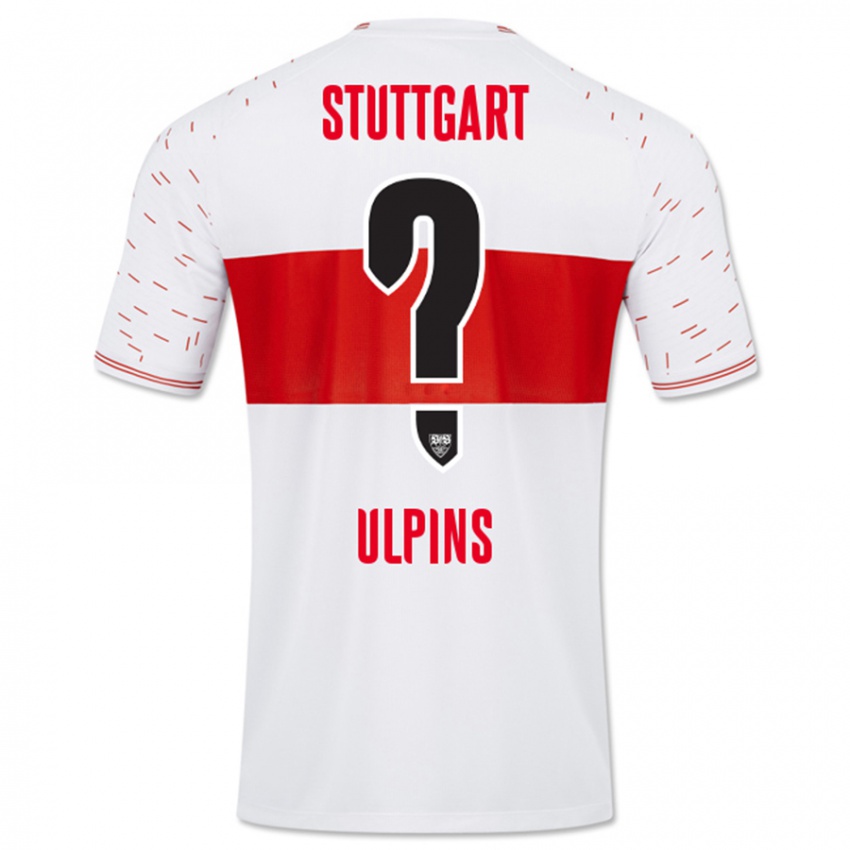 Kinder Timo Ulpins #0 Weiß Heimtrikot Trikot 2023/24 T-Shirt Österreich
