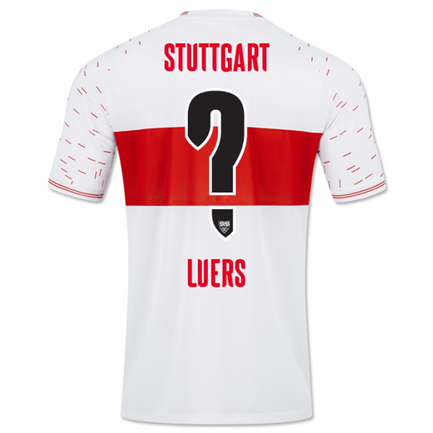 Kinder Julian Lüers #0 Weiß Heimtrikot Trikot 2023/24 T-Shirt Österreich