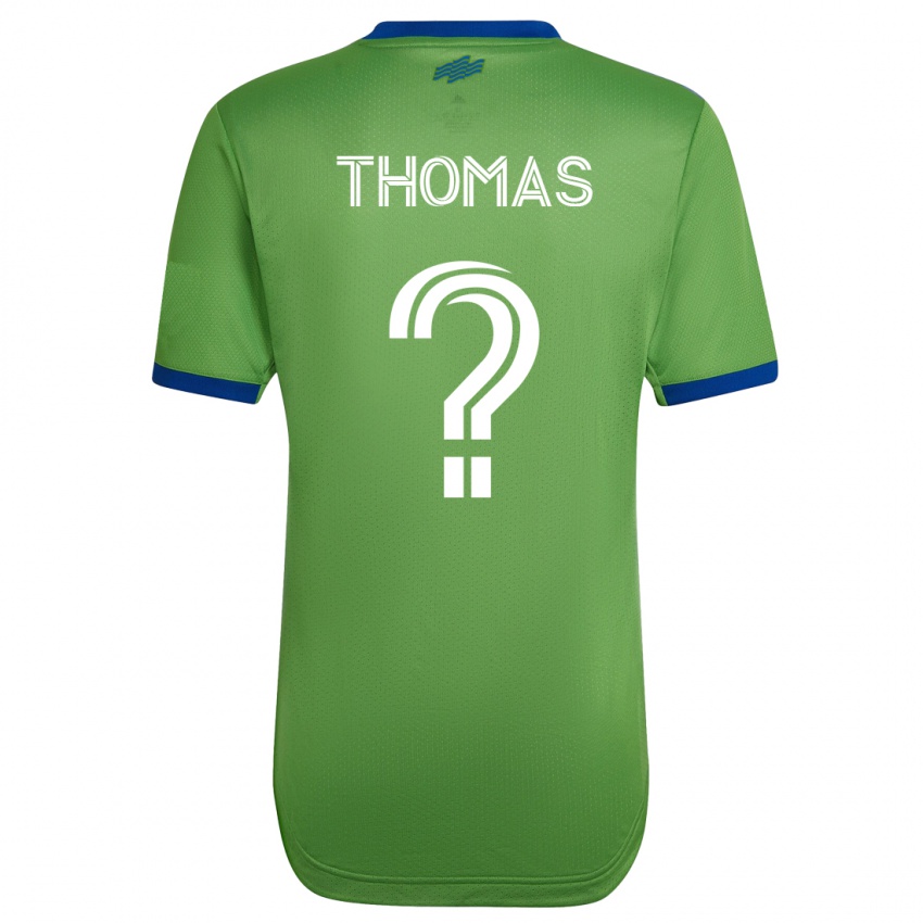 Kinder Andrew Thomas #0 Grün Heimtrikot Trikot 2023/24 T-Shirt Österreich
