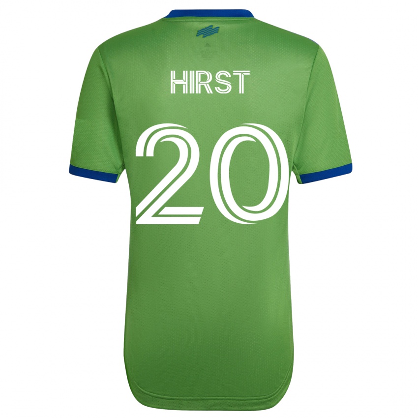 Kinder Sophie Hirst #20 Grün Heimtrikot Trikot 2023/24 T-Shirt Österreich