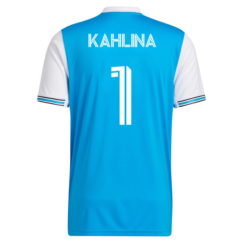 Kinder Kristijan Kahlina #1 Blau Heimtrikot Trikot 2023/24 T-Shirt Österreich