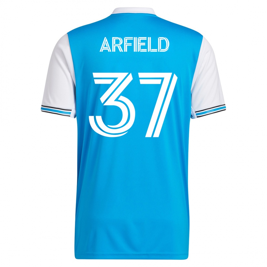 Kinder Scott Arfield #37 Blau Heimtrikot Trikot 2023/24 T-Shirt Österreich