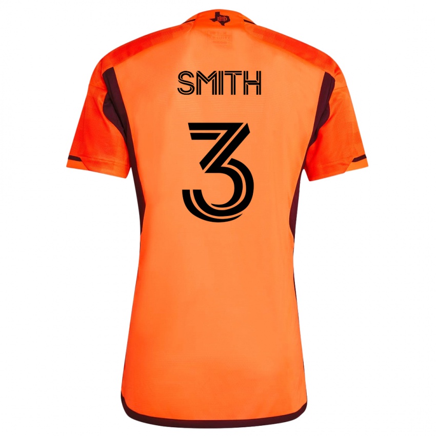 Kinder Brad Smith #3 Orangefarben Heimtrikot Trikot 2023/24 T-Shirt Österreich
