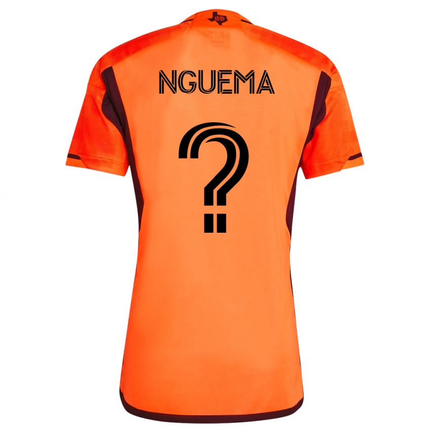 Kinder David Ndong Nguema #0 Orangefarben Heimtrikot Trikot 2023/24 T-Shirt Österreich