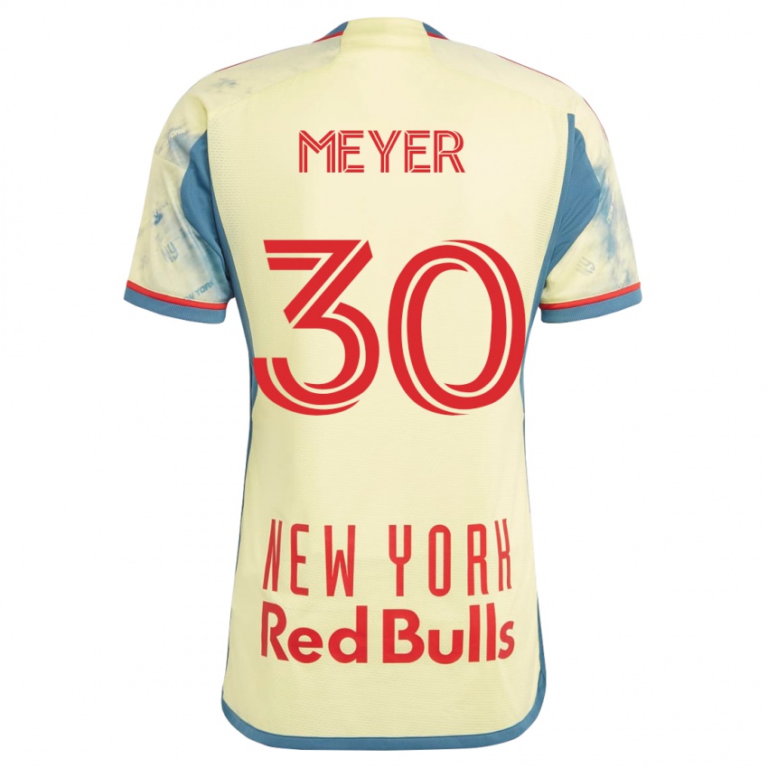 Kinder Will Meyer #30 Gelb Heimtrikot Trikot 2023/24 T-Shirt Österreich