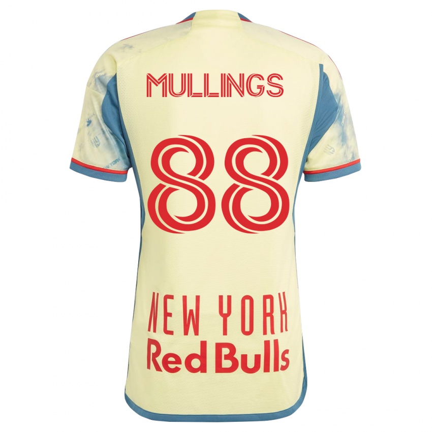 Kinder O'vonte Mullings #88 Gelb Heimtrikot Trikot 2023/24 T-Shirt Österreich