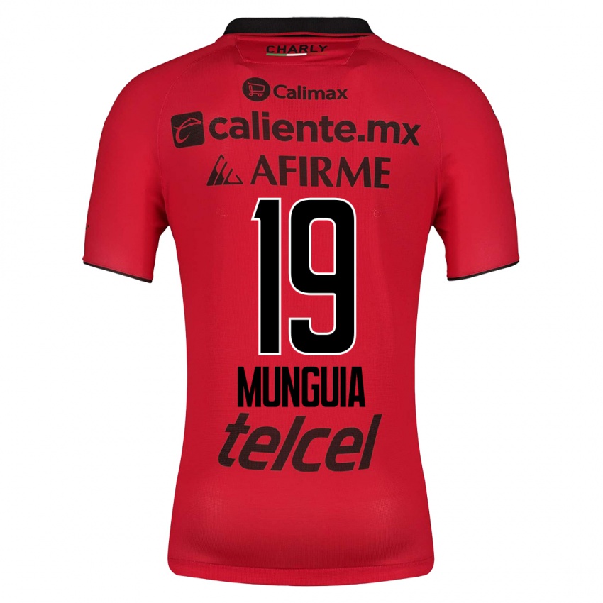 Kinder Mariana Munguía #19 Rot Heimtrikot Trikot 2023/24 T-Shirt Österreich