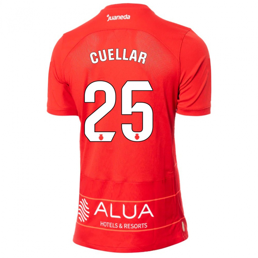 Kinder Iván Cuéllar #25 Rot Heimtrikot Trikot 2023/24 T-Shirt Österreich