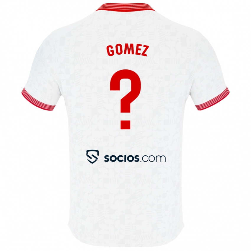 Kinder Raúl Gómez #0 Weiß Heimtrikot Trikot 2023/24 T-Shirt Österreich