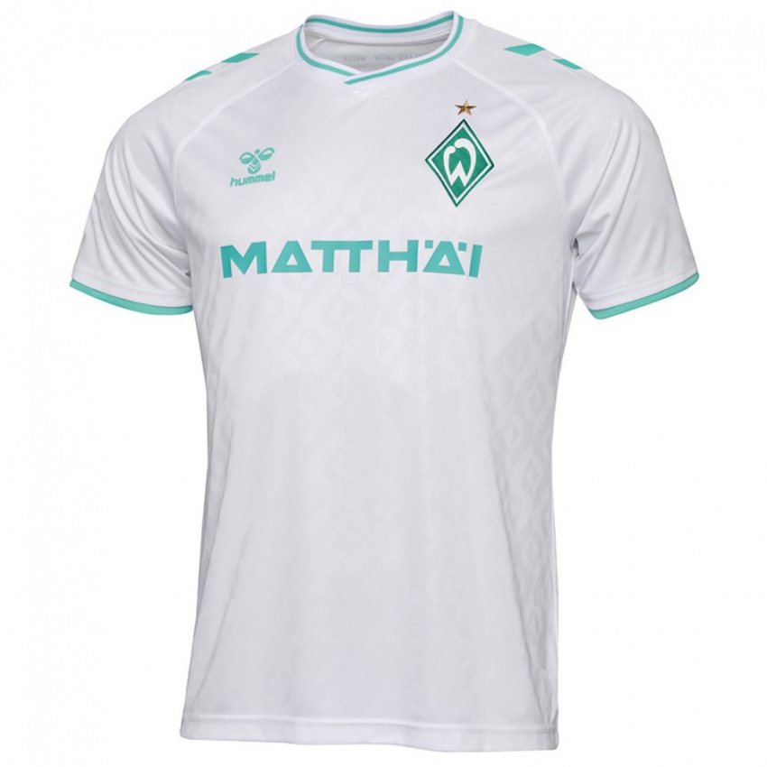 Kinder Mikail Polat #8 Weiß Auswärtstrikot Trikot 2023/24 T-Shirt Österreich