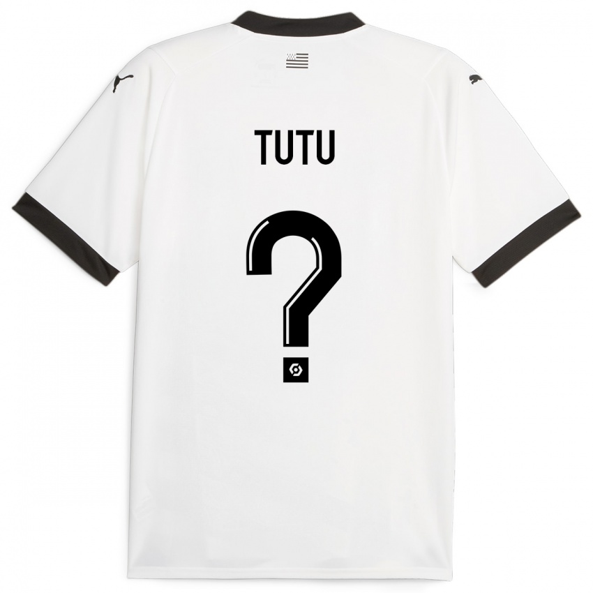 Kinder Gabriel Tutu #0 Weiß Auswärtstrikot Trikot 2023/24 T-Shirt Österreich