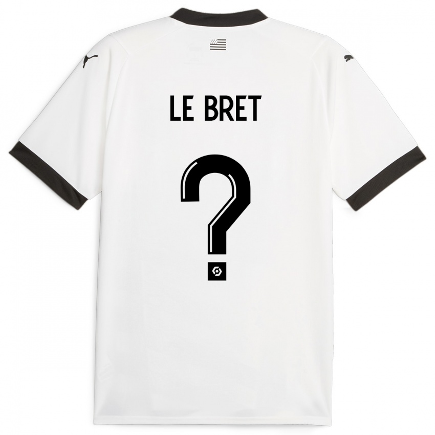 Kinder Noah Le Bret #0 Weiß Auswärtstrikot Trikot 2023/24 T-Shirt Österreich