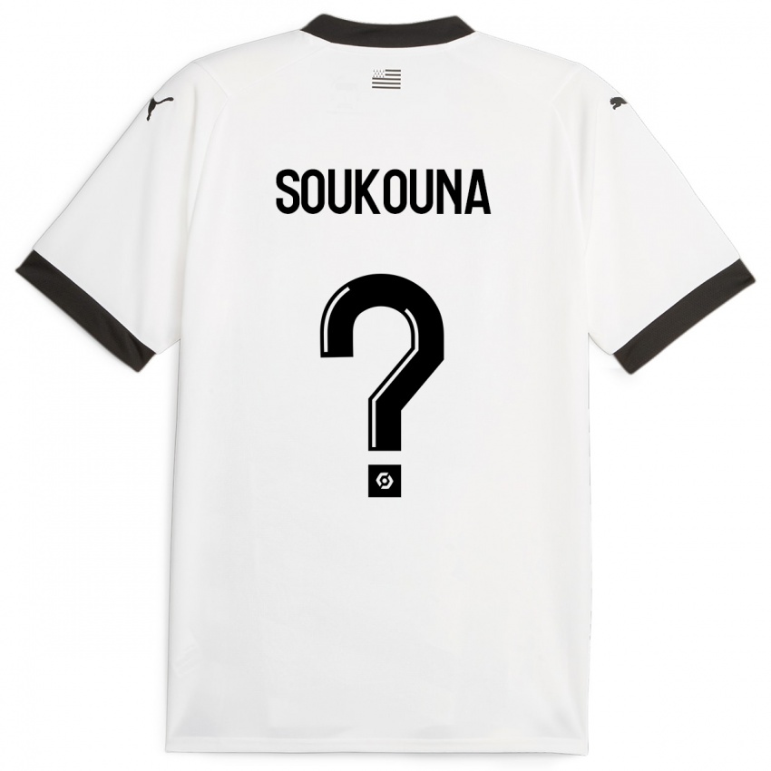 Kinder Isiaka Soukouna #0 Weiß Auswärtstrikot Trikot 2023/24 T-Shirt Österreich