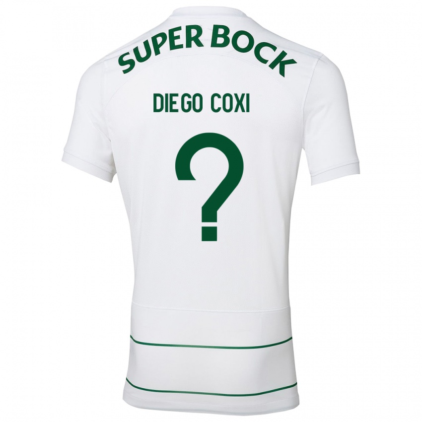 Kinder Diego Coxi #0 Weiß Auswärtstrikot Trikot 2023/24 T-Shirt Österreich
