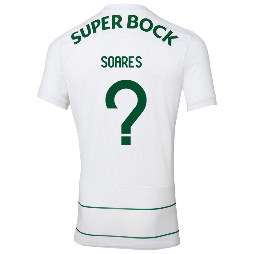 Kinder Simão Soares #0 Weiß Auswärtstrikot Trikot 2023/24 T-Shirt Österreich