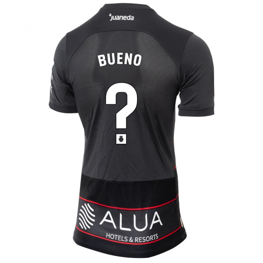Kinder Antonio Bueno #0 Schwarz Auswärtstrikot Trikot 2023/24 T-Shirt Österreich
