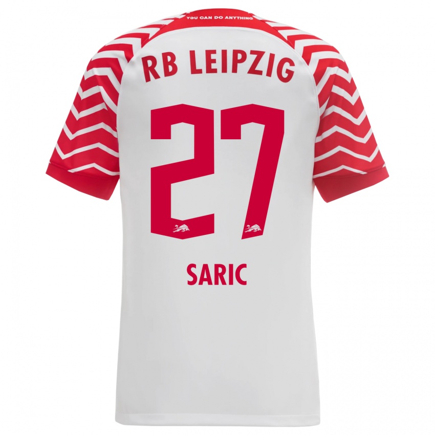 Herren Lucio Saric #27 Weiß Heimtrikot Trikot 2023/24 T-Shirt Österreich