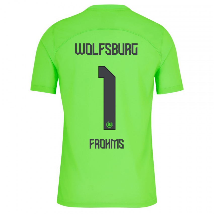Herren Merle Frohms #1 Grün Heimtrikot Trikot 2023/24 T-Shirt Österreich