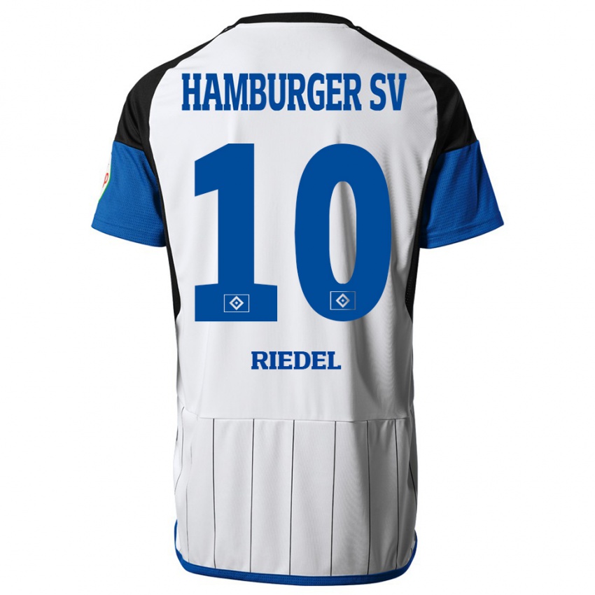 Herren Arnaud Riedel #10 Weiß Heimtrikot Trikot 2023/24 T-Shirt Österreich