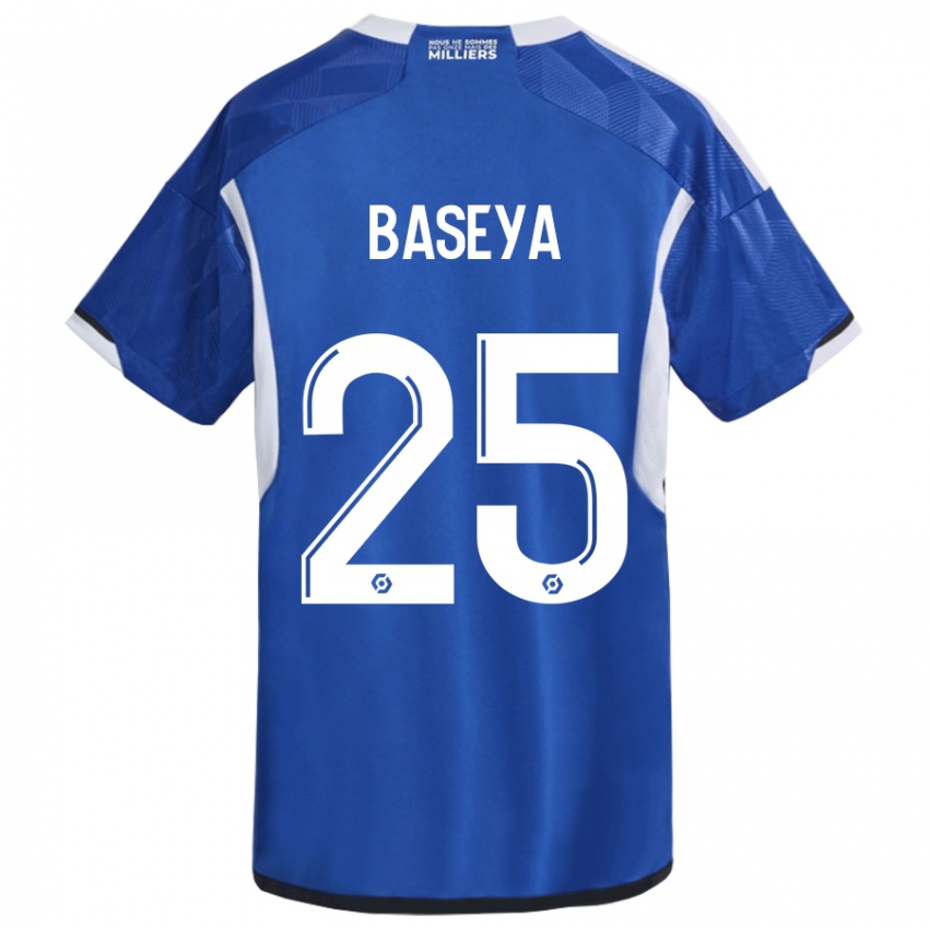 Herren Steven Baseya #25 Blau Heimtrikot Trikot 2023/24 T-Shirt Österreich