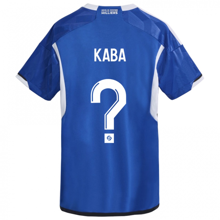 Herren Kanfory Kaba #0 Blau Heimtrikot Trikot 2023/24 T-Shirt Österreich