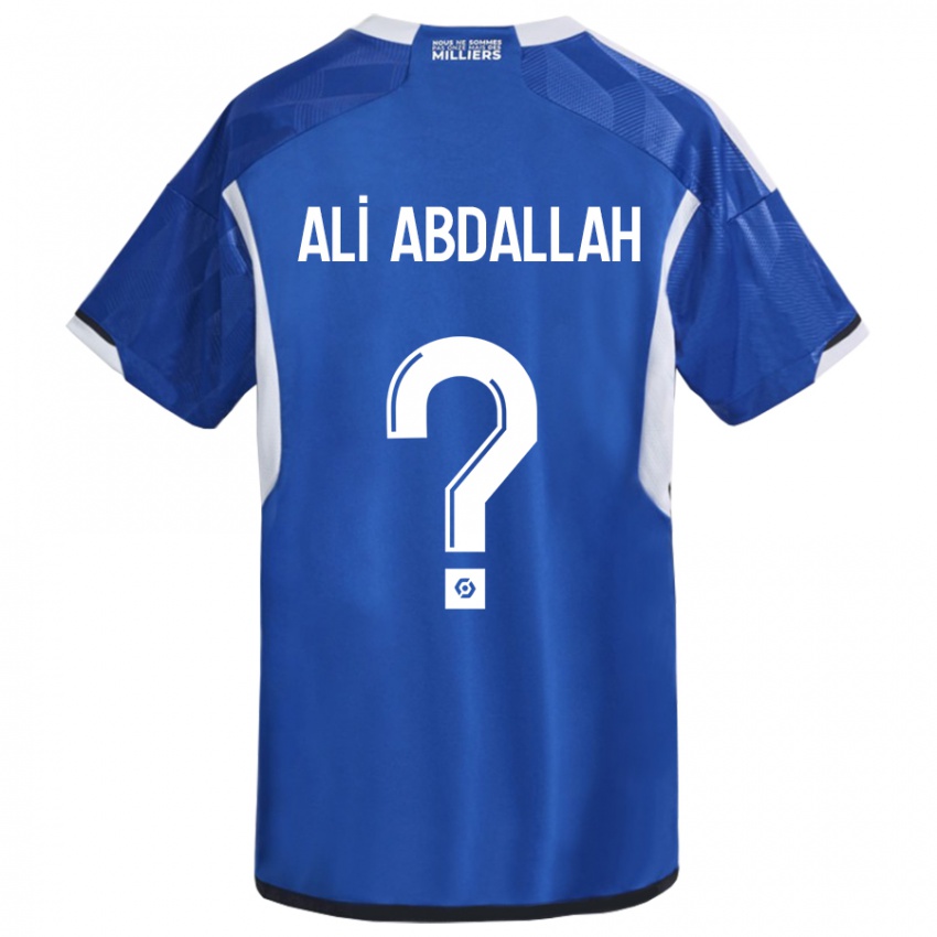 Herren Aboubacar Ali Abdallah #0 Blau Heimtrikot Trikot 2023/24 T-Shirt Österreich