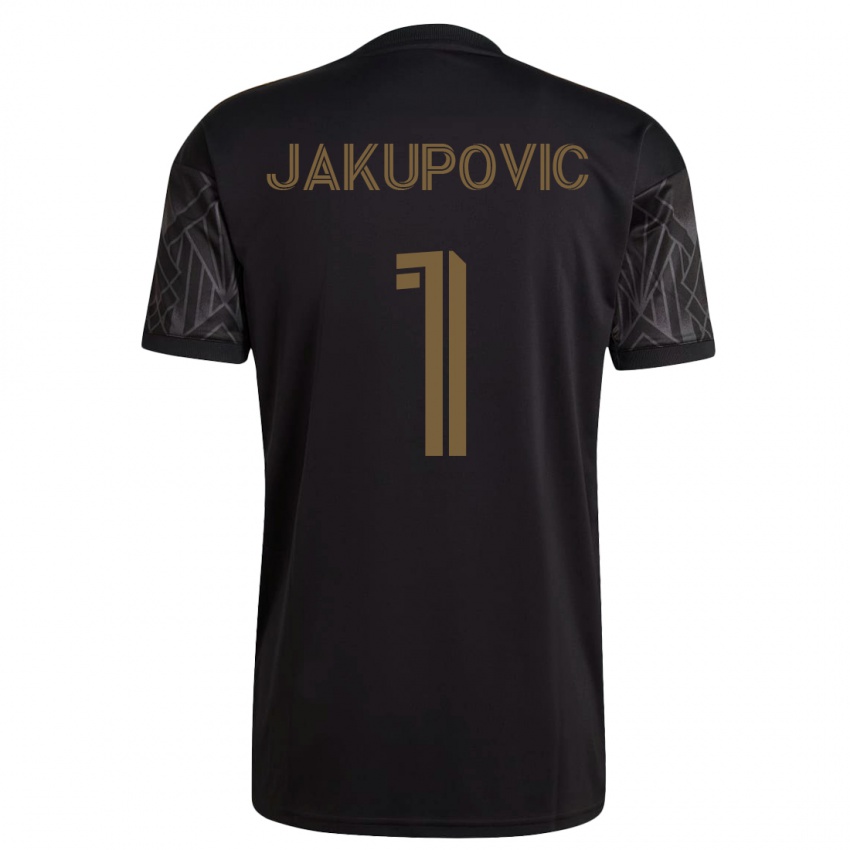 Herren Eldin Jakupovic #1 Schwarz Heimtrikot Trikot 2023/24 T-Shirt Österreich