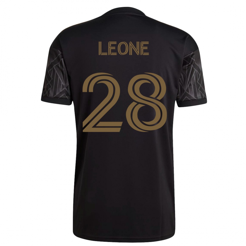 Herren Tony Leone #28 Schwarz Heimtrikot Trikot 2023/24 T-Shirt Österreich