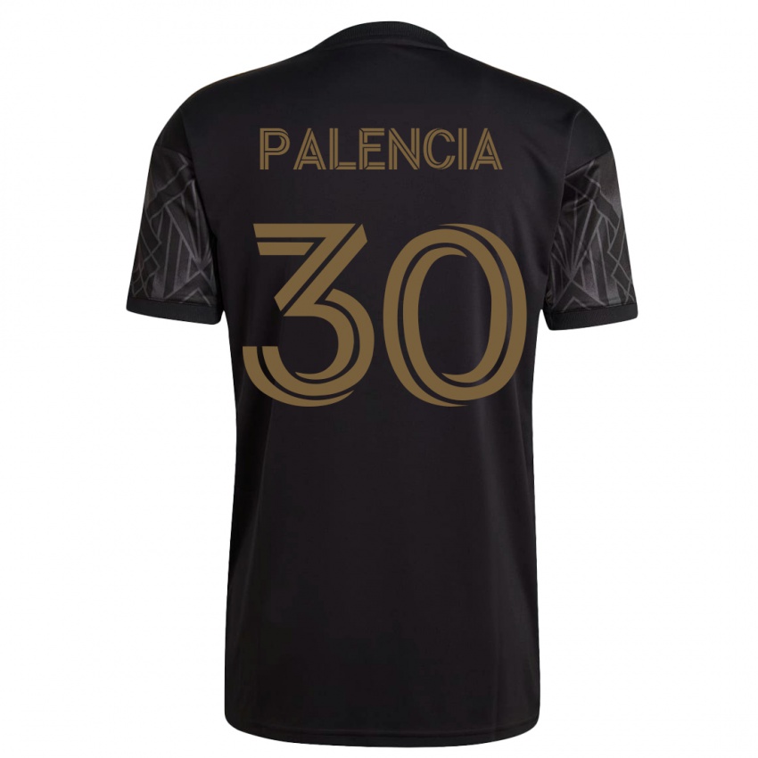 Herren Sergi Palencia #30 Schwarz Heimtrikot Trikot 2023/24 T-Shirt Österreich