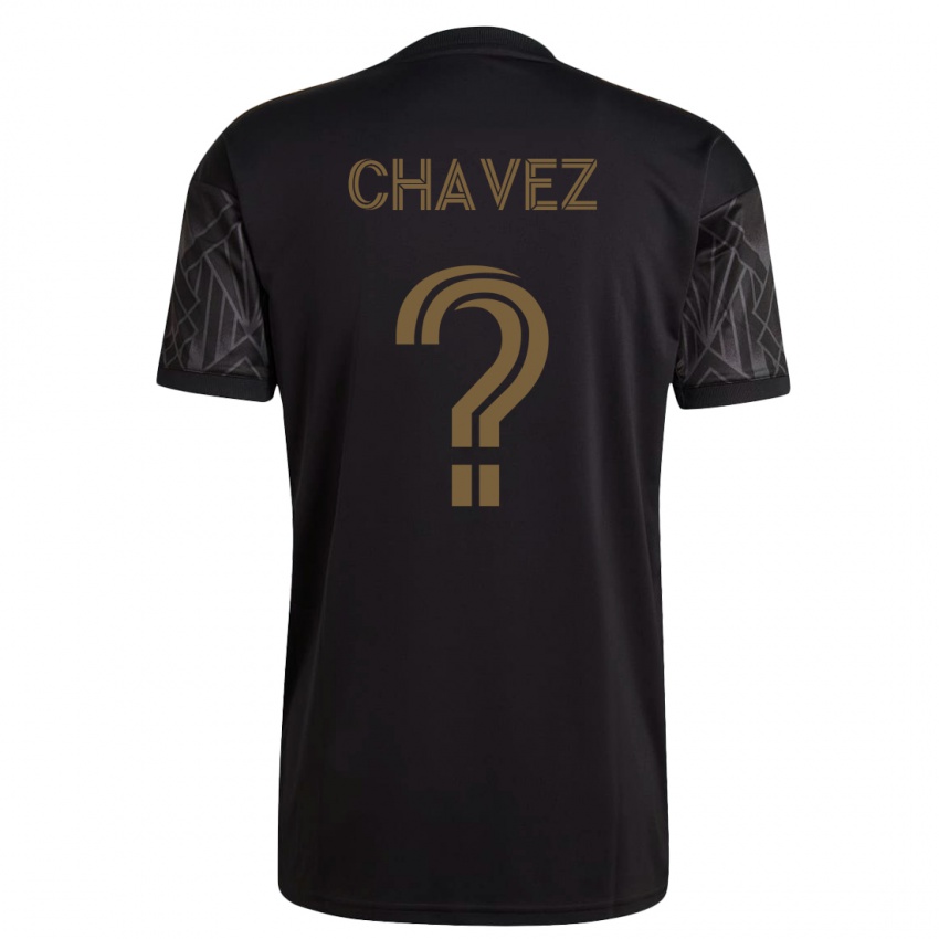 Herren Ademar Chávez #0 Schwarz Heimtrikot Trikot 2023/24 T-Shirt Österreich