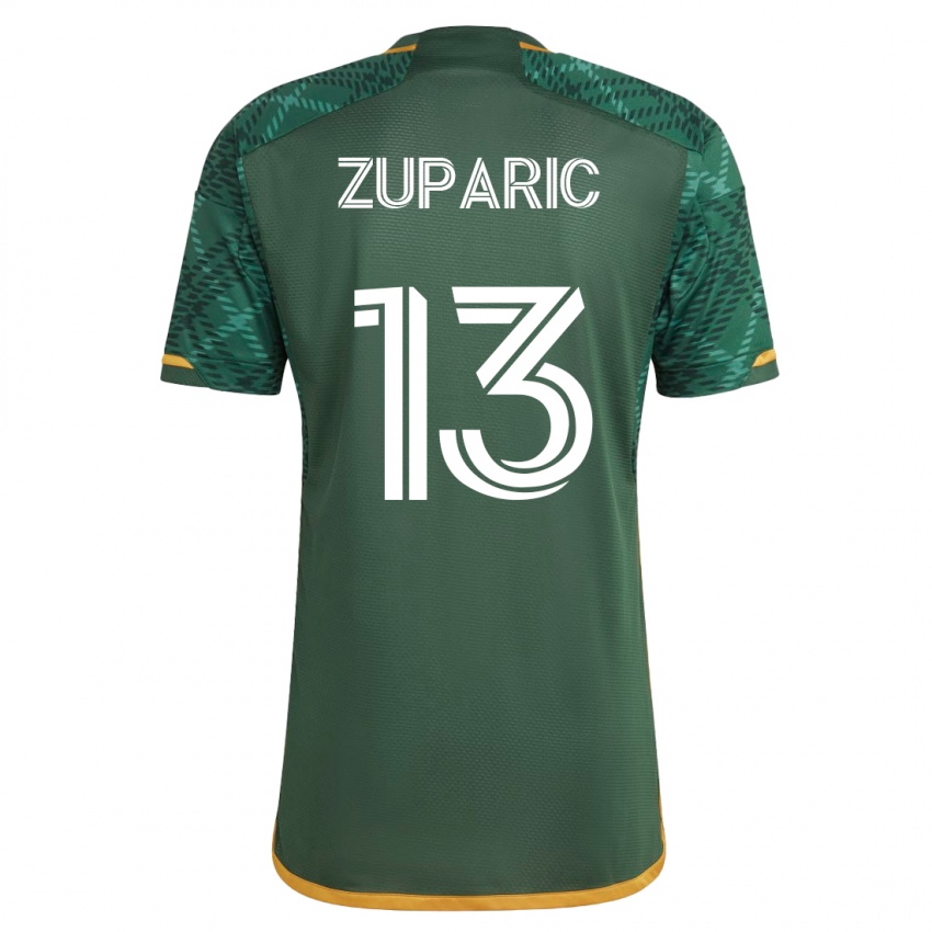 Herren Dario Zuparic #13 Grün Heimtrikot Trikot 2023/24 T-Shirt Österreich