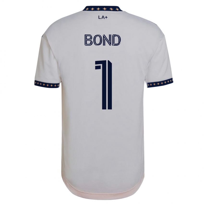 Herren Jonathan Bond #1 Weiß Heimtrikot Trikot 2023/24 T-Shirt Österreich